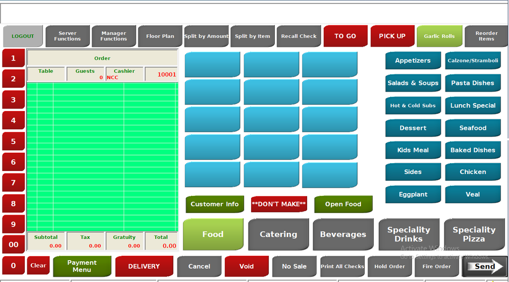 Ncc Reflection NCC Reflection Software OSS Database - Restaurant – Bar Specs - Your ...