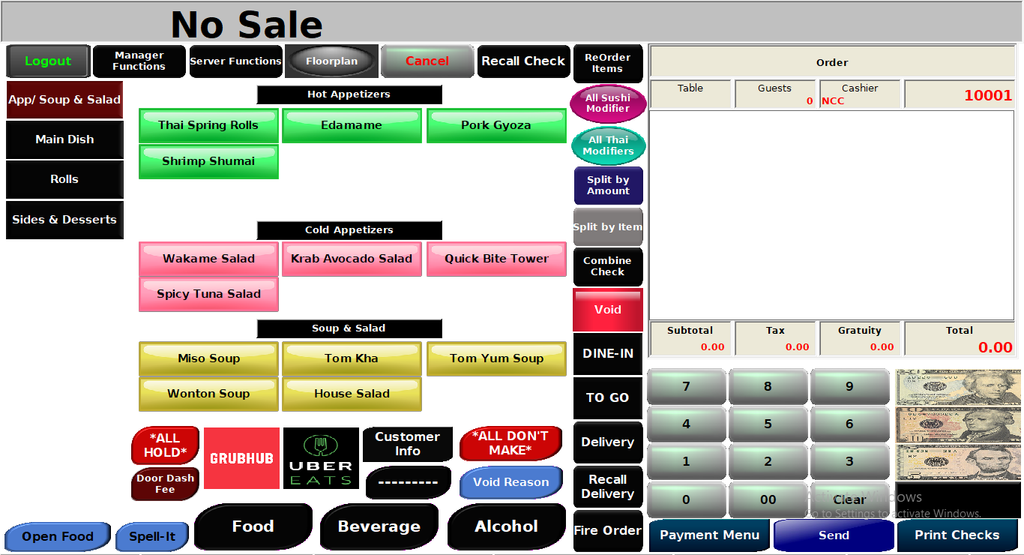 NCC Reflection Software OSS Database - Restaurant – Bar Specs - Your ...