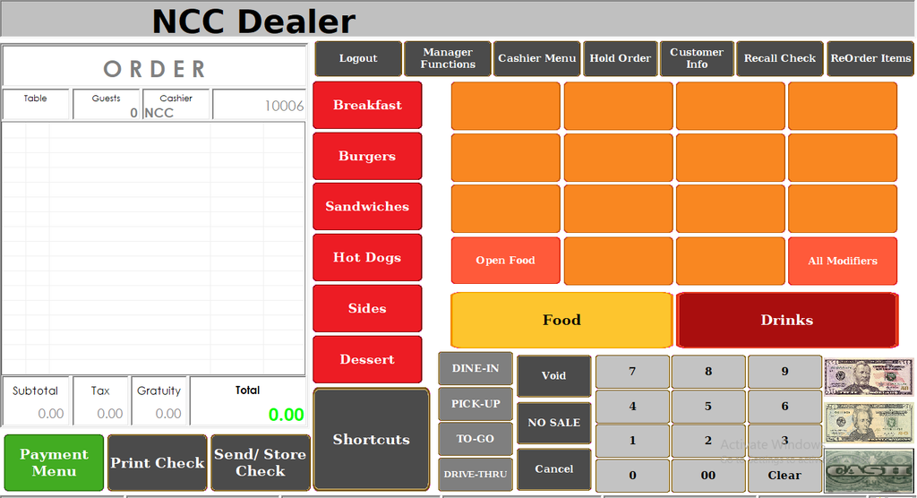 Ncc Reflection NCC Reflection Software OSS Database - Restaurant – Bar Specs - Your ...
